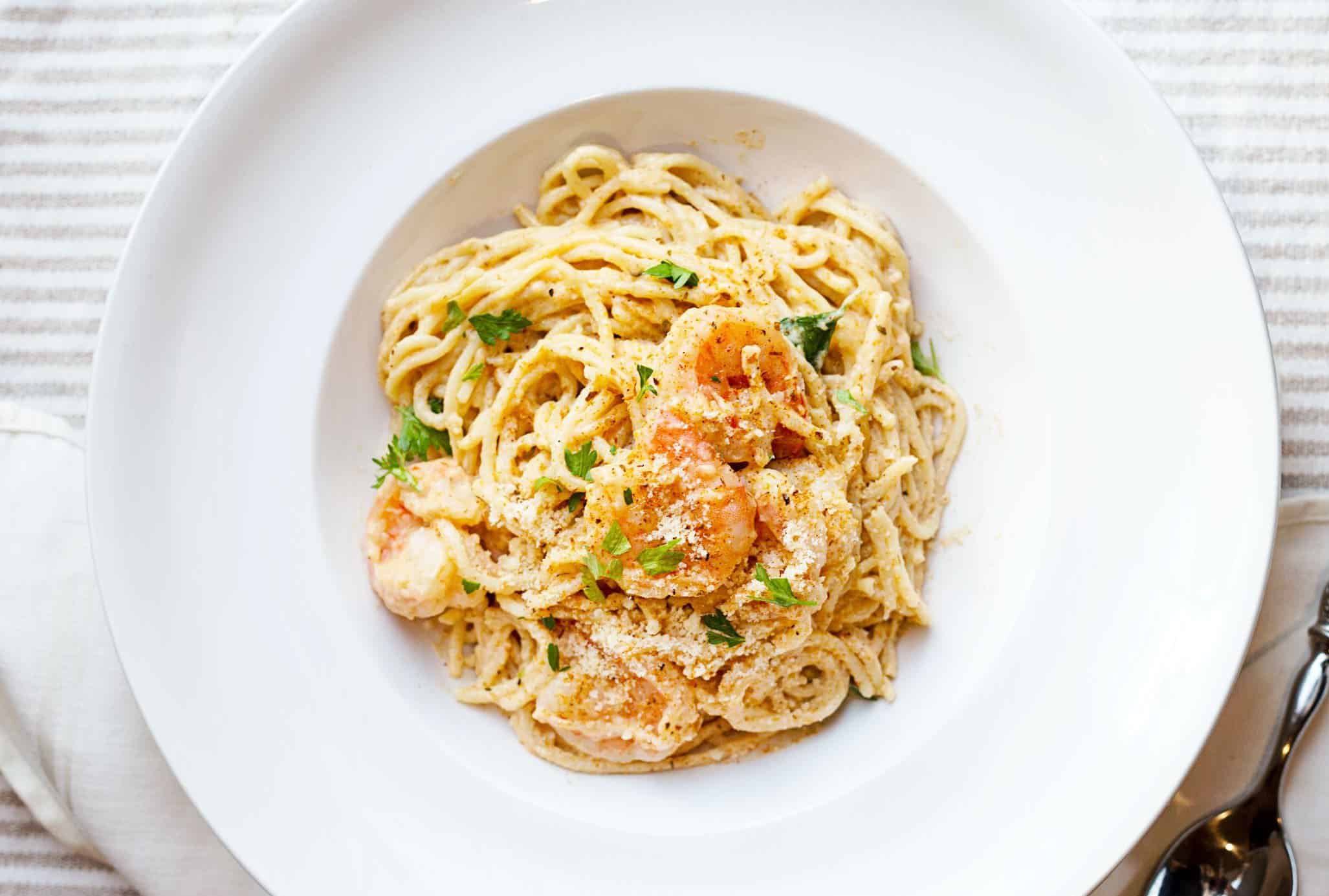 New Shrimp, Cajun Chicken and Crab Linguine Alfredo Family Meals Arrive at Red Lobster Starting at $27.99 New Shrimp, Cajun Chicken and Crab Linguine Alfredo Family Meals Arrive at Red Lobster Starting at $27.99