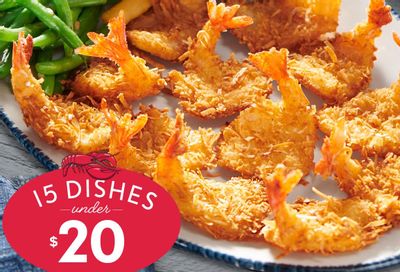 Save With 15 Dishes Under $20 Now Available on the New Red Lobster Menu