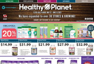 Healthy Planet Flyer May 12 to June 15