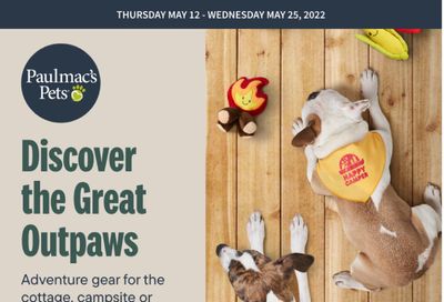 Paulmac's Pets Flyer May 12 to 25