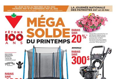 Canadian Tire (QC) Flyer May 19 to 25