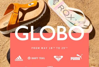 Globo Shoes Flyer May 18 to 29