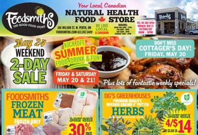 Foodsmiths Flyer May 19 to 26