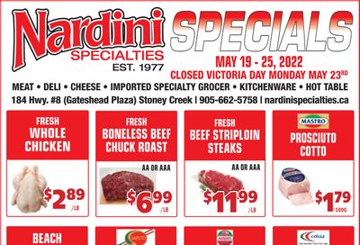 Nardini Specialties Flyer May 19 to 25