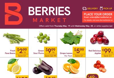 Berries Market Flyer May 19 to 25