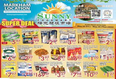 Sunny Foodmart (Markham) Flyer May 20 to 26