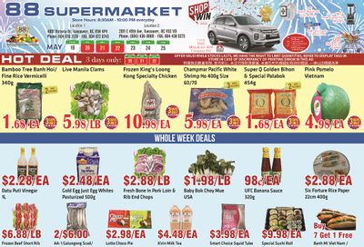 88 Supermarket Flyer May 19 to 25