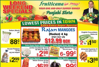 Fruiticana (Greater Vancouver) Flyer May 20 to 26