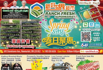 Ranch Fresh Supermarket Flyer May 20 to 26
