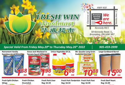 Fresh Win Foodmart Flyer May 20 to 26