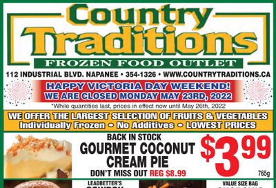 Country Traditions Flyer May 19 to 26
