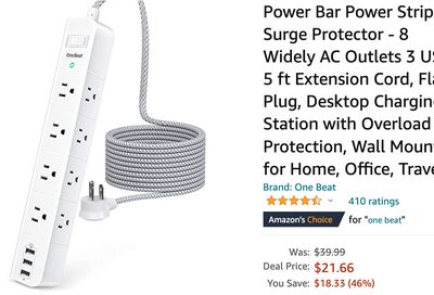 Amazon Canada Deals: Save 46% on Power Bar Flat Plug + 40% on Inflatable Stand Up Paddle Board with Coupon+ 42% on Adidas Unisex-Child Trainer + Stand Mixer for $79.99 + More Offers
