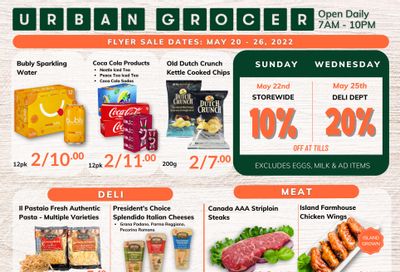 Urban Grocer Flyer May 20 to 26