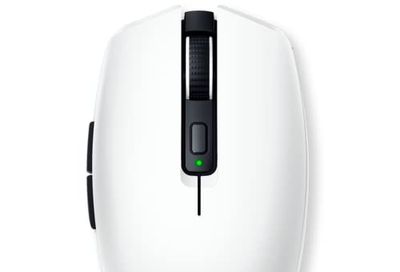 Razer Orochi V2 Mobile Wireless Gaming Mouse: Ultra Lightweight - 2 Wireless Modes - Up to 950hrs Battery Life - Mechanical Mouse Switches - 5G Advanced 18K DPI Optical Sensor - White $59.99 (Reg $89.99)