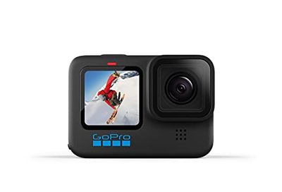 GoPro HERO10 Black - Waterproof Action Camera with Front LCD and Touch Rear Screens, 5.3K60 Ultra HD Video, 23MP Photos, 1080p Live Streaming, Webcam, Stabilization $519.99 (Reg $579.99)