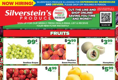 Silverstein's Produce Flyer May 24 to 28