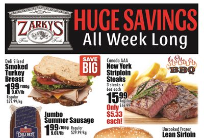 Zarky's Flyer May 25 to 31