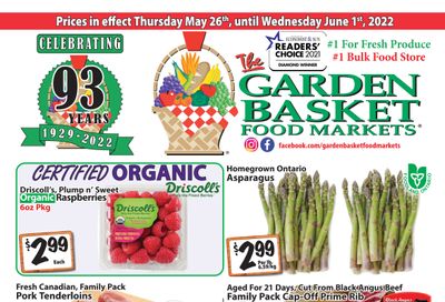 The Garden Basket Flyer May 26 to June 1