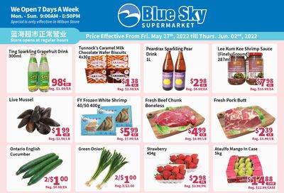 Blue Sky Supermarket (North York) Flyer May 27 to June 2