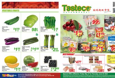 Tasteco Supermarket Flyer May 27 to June 2