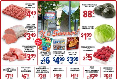 Victory Meat Market Flyer June 21 to 25