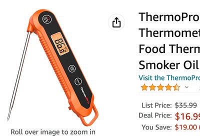 Amazon Canada Deals: Save 53% on Digital Meat Thermometer + 56% on Mosquito Zapper with Coupon + 49% on Women’s Swim Shorts + More Offers