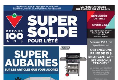 Canadian Tire (QC) Flyer June 23 to 29