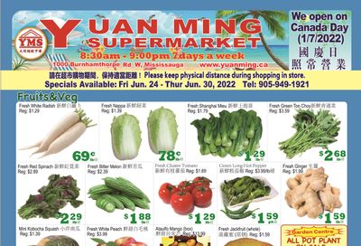 Yuan Ming Supermarket Flyer June 24 to 30