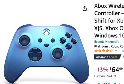 Amazon Canada Deals: Save 13% on Xbox Wireless Controller + 35% on LG 27″ Gaming Monitor + 48% on Under Armour Women’s Sports Bra + More Offers