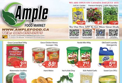Ample Food Market (Brampton) Flyer June 24 to 30