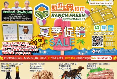 Ranch Fresh Supermarket Flyer June 24 to 30