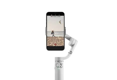 DJI OM 5 Smartphone Gimbal Stabilizer, 3-Axis Phone Gimbal, Built-in Extension Rod, Portable and Foldable, Android and iPhone Gimbal with ShotGuides, Vlogging Stabilizer, YouTube TikTok Video, Gray $149 (Reg $179.00)
