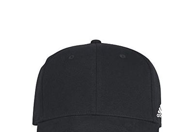 adidas Men's Structured Flex Cap Hat, Black, S/M $12.48 (Reg $17.17)
