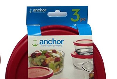 Anchor Hocking 11763L20 Replacement Lid, 4 Cup, Red $4.99 (Reg $16.36)