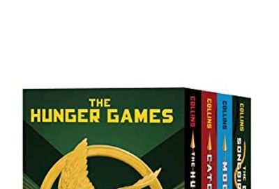 Hunger Games 4-Book Hardcover Box Set (The Hunger Games, Catching Fire, Mockingjay, The Ballad of Songbirds and Snakes) $67.9 (Reg $111.96)
