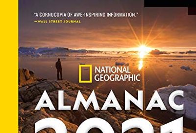National Geographic Almanac 2021: Trending Topics - Big Ideas in Science - Photos, Maps, Facts & More $13.53 (Reg $25.99)
