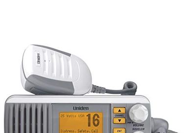 Uniden UM385 25-Watt Ipx4 Waterproof Fixed Mount VHF Radio, White $133.45 (Reg $170.30)
