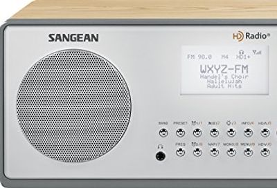 Sangean AM/FM HD Tabletop Radio, Walnut, HDR-18, 18 HD AM/FM $204.01 (Reg $218.73)