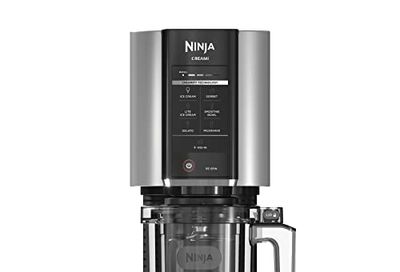 Ninja NC301C, CREAMi Ice Cream, Gelato, Milkshake, Sorbet, Smoothie Bowl, and Lite Ice Cream Maker, 7 One-Touch Programs (Canadian Version) $169.99 (Reg $249.99)