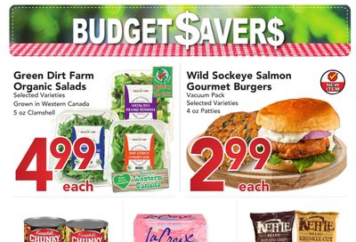 Buy-Low Foods Budget Savers Flyer July 24 to August 20