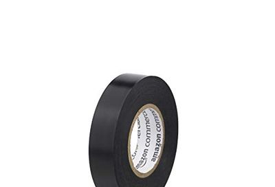 AmazonCommercial Electrical Tape, 3/4-inch by 60-feet, BLack, 12-Pack $16.22 (Reg $20.73)