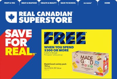 Real Canadian Superstore (West) Flyer August 11 to 17