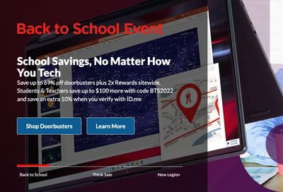 Lenovo Canada Back to School Sale: Up to 67% off Back to School Specials