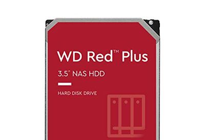 Western Digital 12TB WD Red Plus NAS Internal Hard Drive HDD - 7200 RPM, SATA 6 GB/s, CMR, 512 MB Cache, 3.5" - WD120EFBX $284.99 (Reg $329.99)