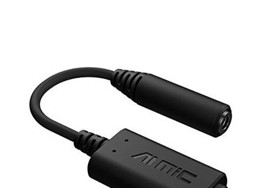 ASUS Ai Noise-Canceling Mic Adapter | Built-in Artificial Intelligence Isolates Background Noise, Enhance Voice Clarity | Improve Quality of Conference Calls, Music | Supports USB-C & USB 2.0-3.5 mm $29.99 (Reg $49.03)