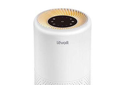Levoit Air Purifier for Home with True HEPA Filter, Air Cleaner Filtration System, 3 Fan Speeds, Timer Settings, Night Light and Sleep Mode, Vista 200, Small $79.99 (Reg $129.99)