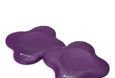 Gaiam Yoga Knee Pads (Set of 2) - Yoga Props and Accessories for Women / Men Cushions Knees and Elbows for Fitness, Travel, Meditation, Kneeling, Balance, Floor, Pilates $11.93 (Reg $24.99)