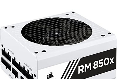 Corsair RMX White Series (2018), RM850x, 850 Watt, 80+ Gold Certified, Fully Modular Power Supply - White $139.99 (Reg $194.99)