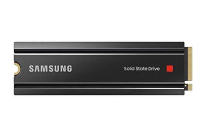 Samsung Electronics 980 PRO SSD with Heatsink 2TB PCIe Gen 4 NVMe M.2 Internal Solid State Hard Drive, Heat Control, Max Speed, PS5 Compatible, MZ-V8P2T0CW $329.99 (Reg $389.99)