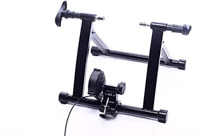 BalanceFrom Bike Trainer Stand Steel Bicycle Exercise Magnetic Stand with Front Wheel Riser Block $94.7 (Reg $113.21)